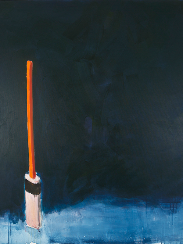 Güde Renken, outside VI, Eitempera auf Leinwand, 165 x 200 cm, 2020, © VG Bild-Kunst, Bonn